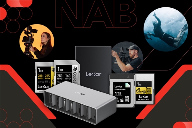Lexar雷克沙闪耀NAB Show 2024新品引领音视频新体验(图1)