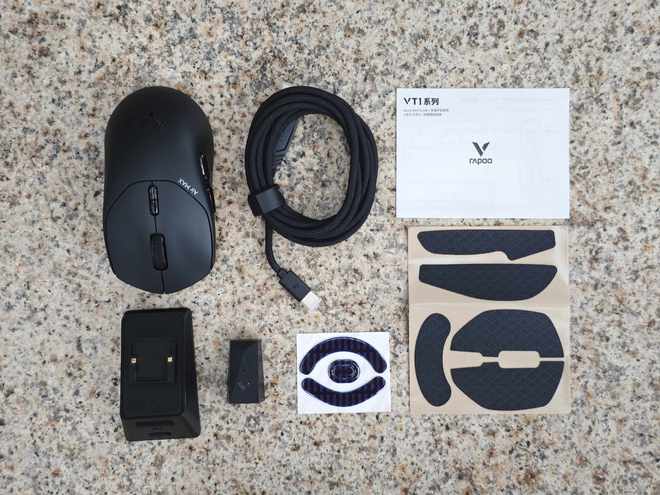 雷柏VT1Air MAX游戏鼠标：50g轻盈灵动3950精准制胜的电竞利器(图2)