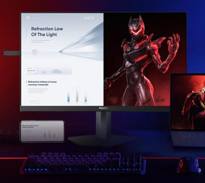 值得入手的 “全能型” 电竞显示器 爱攻AG276UX到手价2689元(图6)