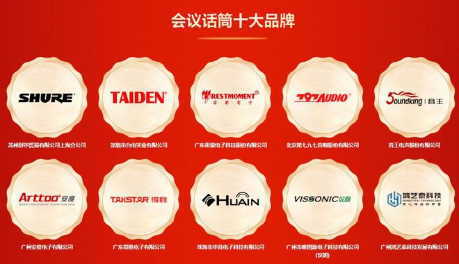 DAV01重磅揭晓“2024年度会议话筒十大品牌”获奖名单！(图2)