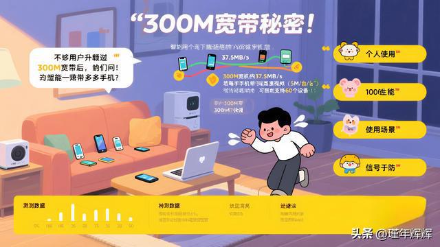 300M宽带能带多少手机？能够稳定运行无卡顿(图2)