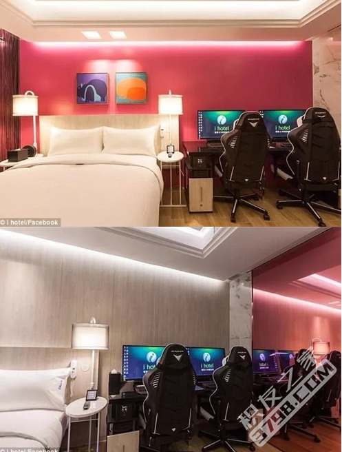 亚洲首家电竞旅馆大揭秘：开房打游戏两不误(图4)