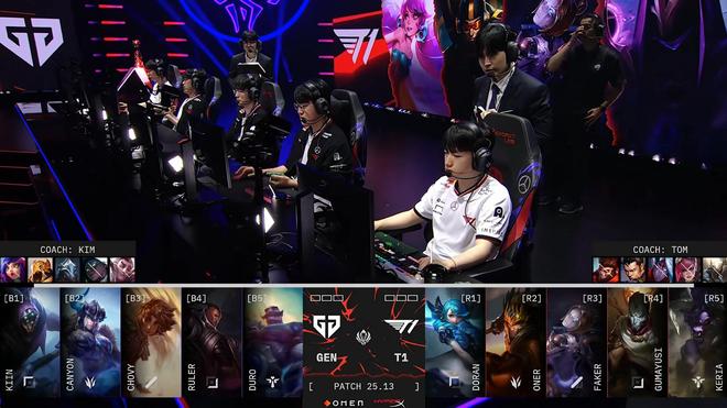 MSI冠军战：鏖战五局GEN战胜T1卫冕冠军(图2)