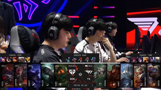 MSI冠军战：鏖战五局GEN战胜T1卫冕冠军(图4)