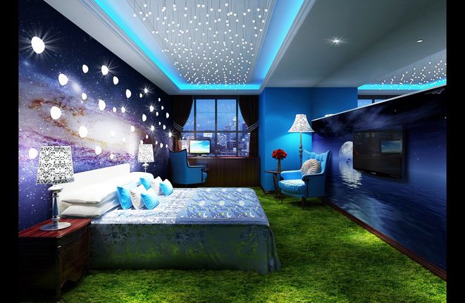 主题酒店装修电竞酒店装修电影主题室内设计餐饮(图5)