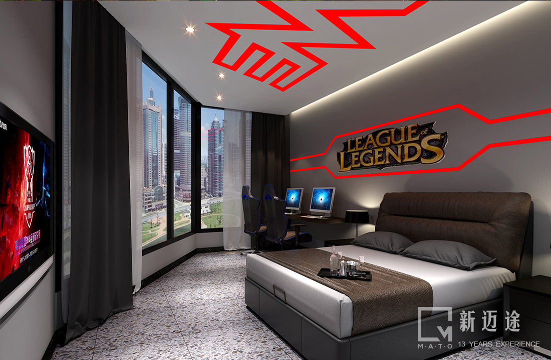 极致主题开黑打卡——宫园电竞酒店(图3)