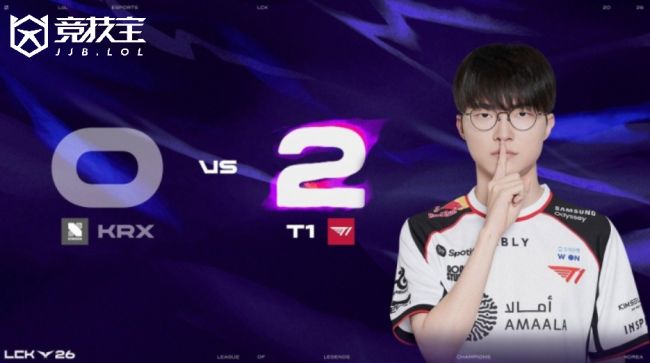 LOL-LCK：T1击败KRX拿下关键胜利本周收官战展现强势统治力(图1)