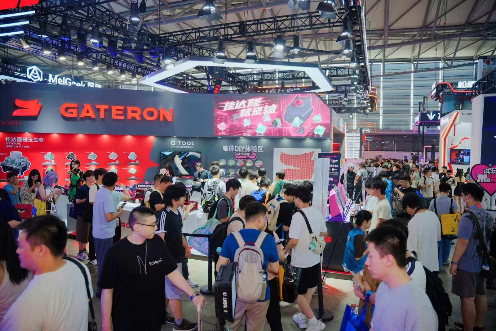 引爆CJ！佳达隆携全系轴体与新品工具包和玩家见面(图2)